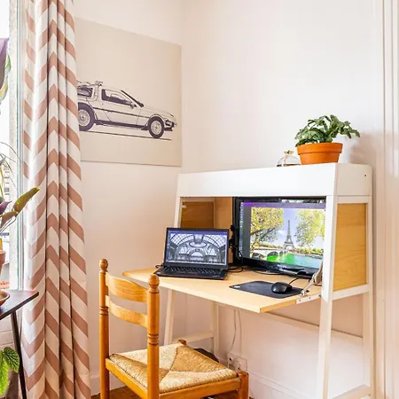 Guestready - Peaceful Haven In The 20th Apartman Párizs